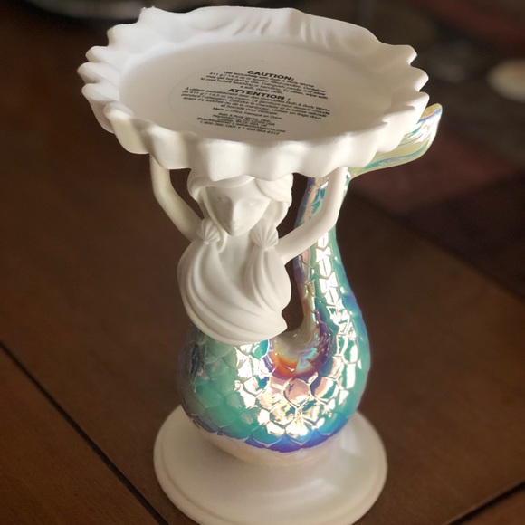 Iridescent Mermaid Candle Holder Bath and Body - Picture 4 of 6